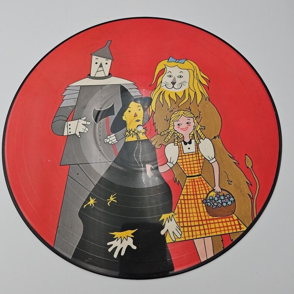 Wizard‎ of Oz / Pinocchio LP Vinyl 12 inch Picture Disc MCA MCAP-13001